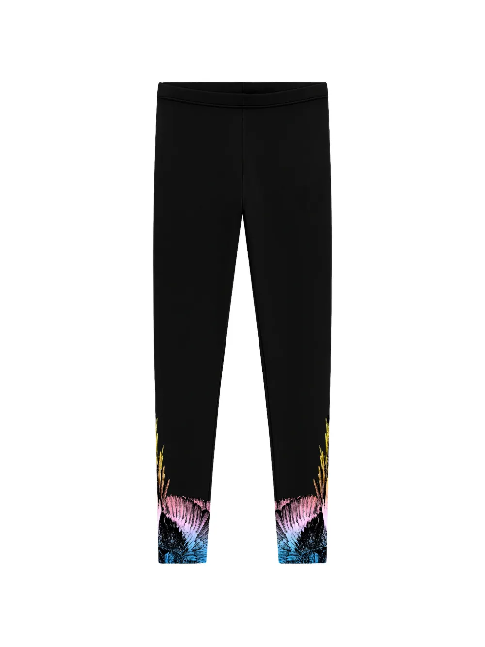 COUNTY OF MILAN Leggings con stampa - Nero