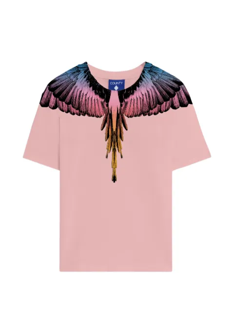 COUNTY OF MILAN playera con estampado Wings