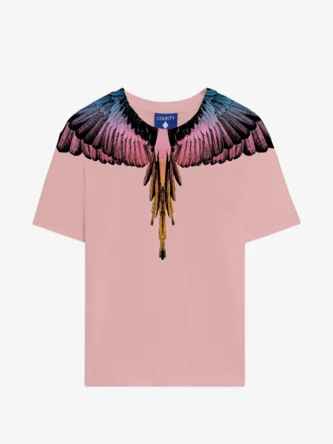 COUNTY OF MILAN playera con estampado Wings