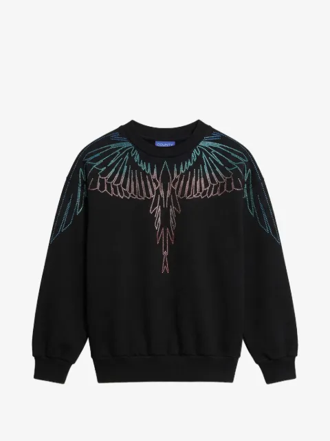 COUNTY OF MILAN wings crew neck sweatshirt