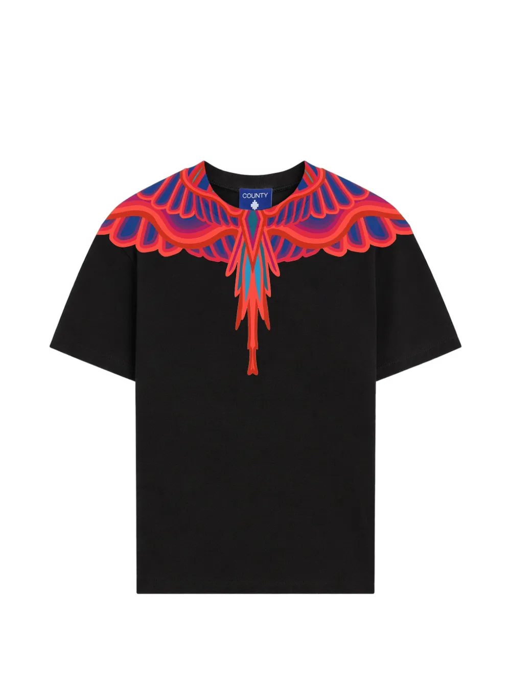 COUNTY OF MILAN T-shirt con stampa - Nero
