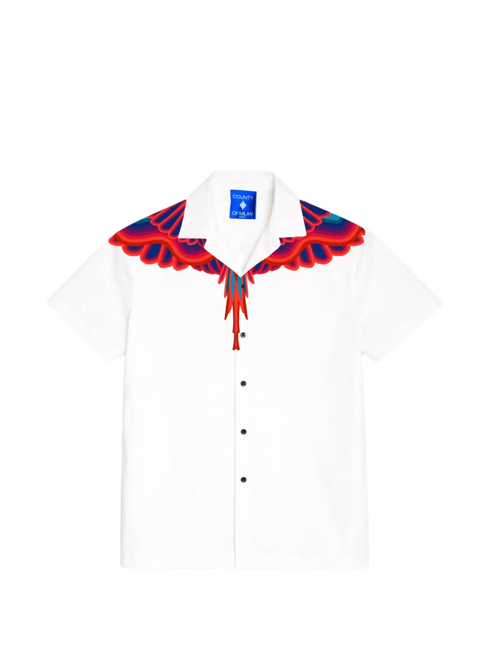 COUNTY OF MILAN graphic-print T-shirt - White