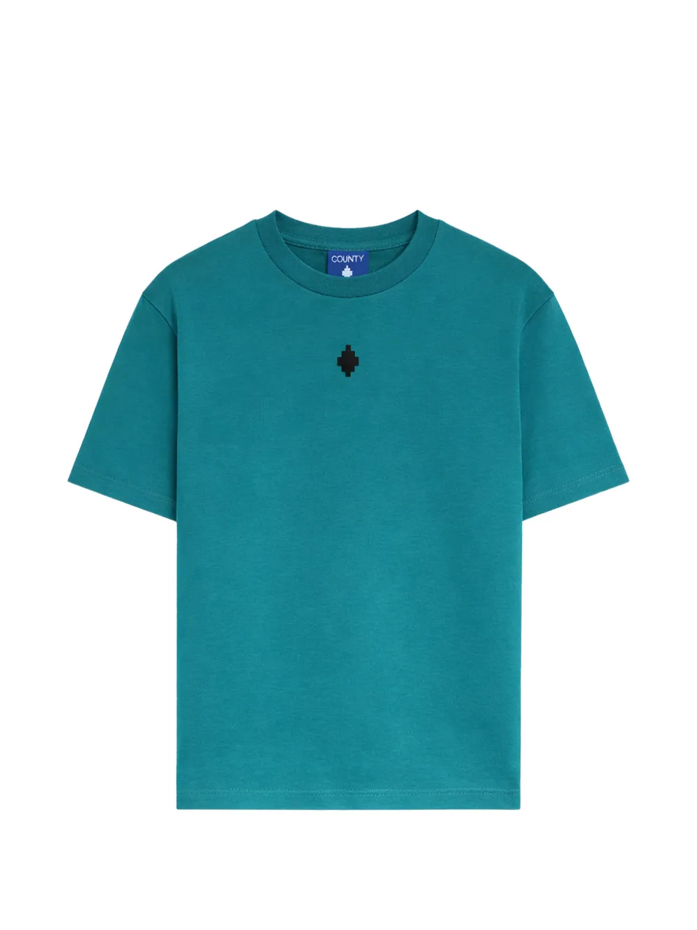 COUNTY OF MILAN T-shirt con logo - Blu