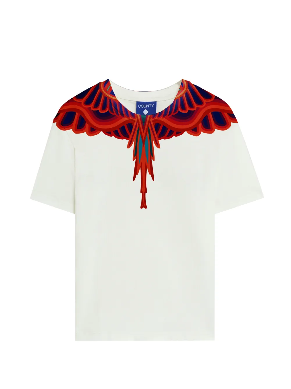 COUNTY OF MILAN T-shirt con stampa - Toni neutri
