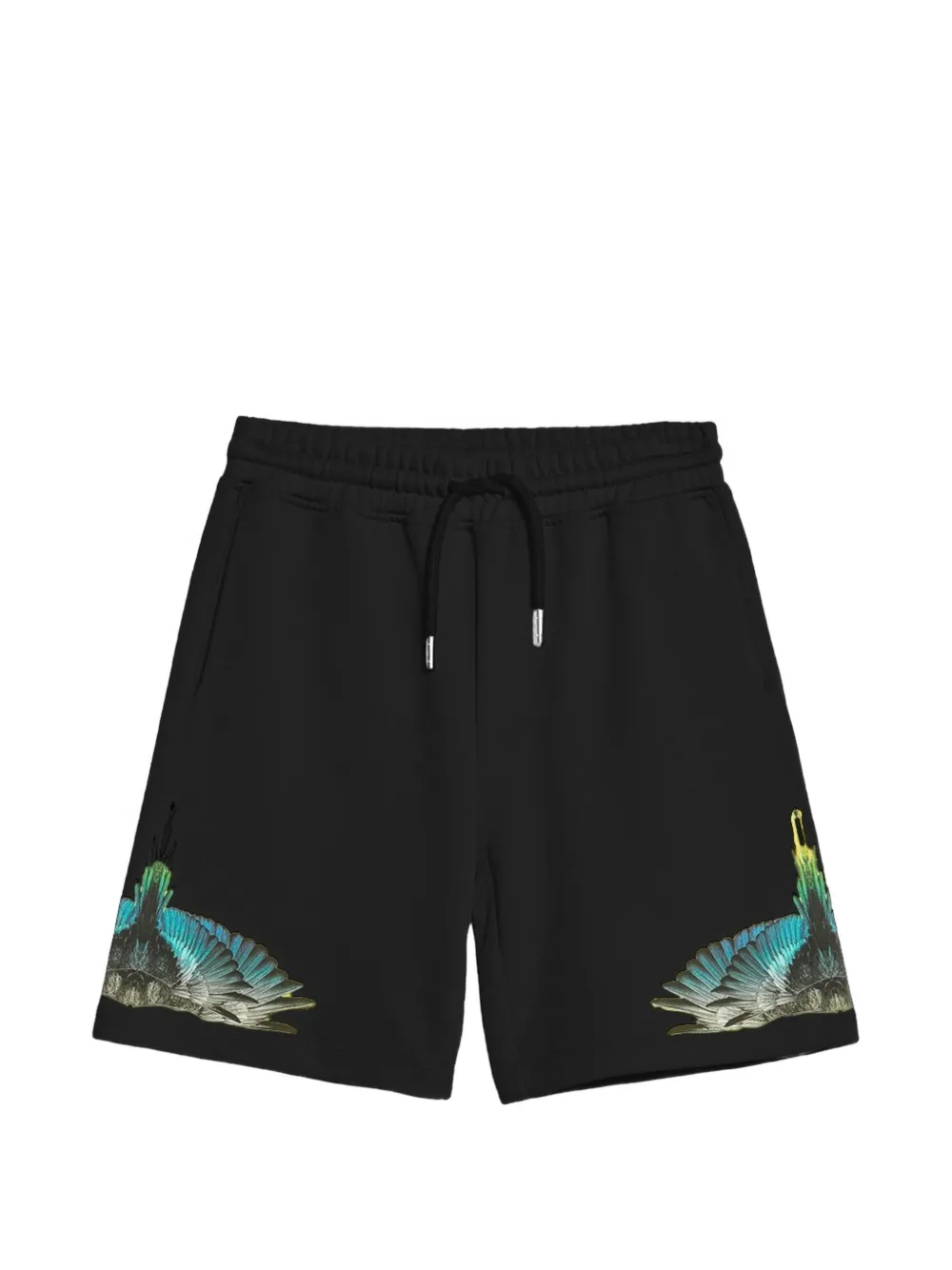 COUNTY OF MILAN Shorts con stampa grafica - Nero