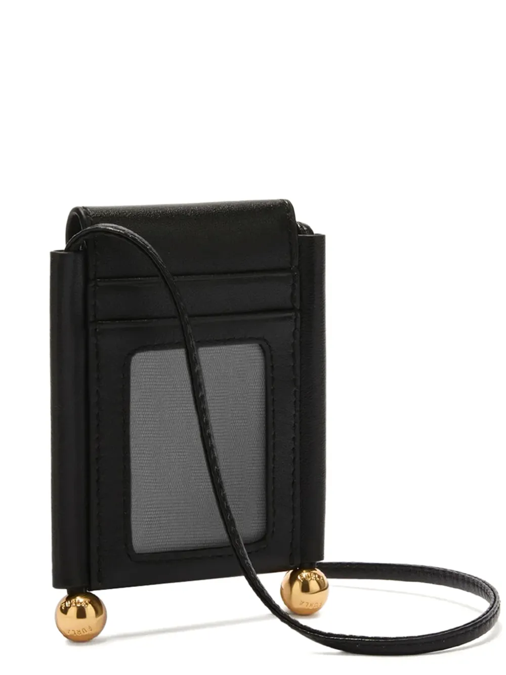 Furla Sfera strap card case - Nero