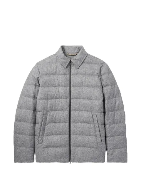 Herno zipped puffer jacket
