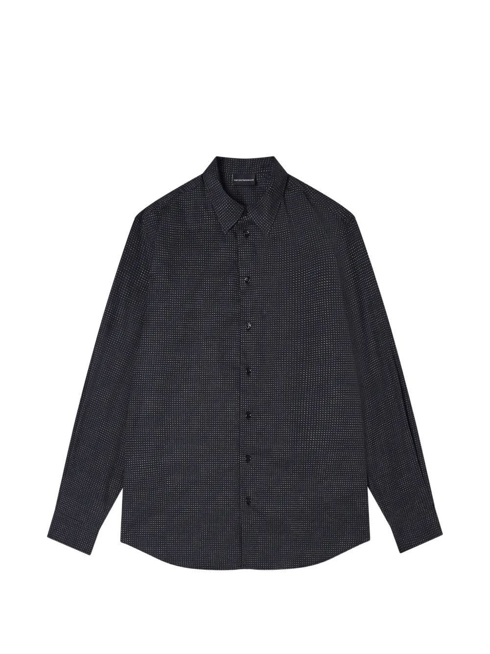 Emporio Armani patterned shirt - Black