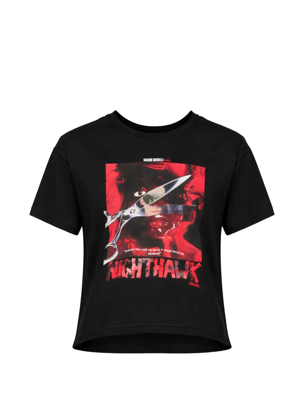 Maison Margiela Nighthawk-print T-shirt - Nero