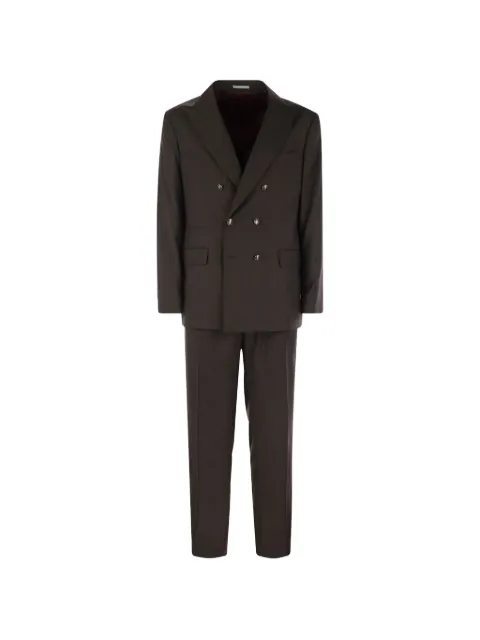 Brunello Cucinelli double-breasted virgin wool suit