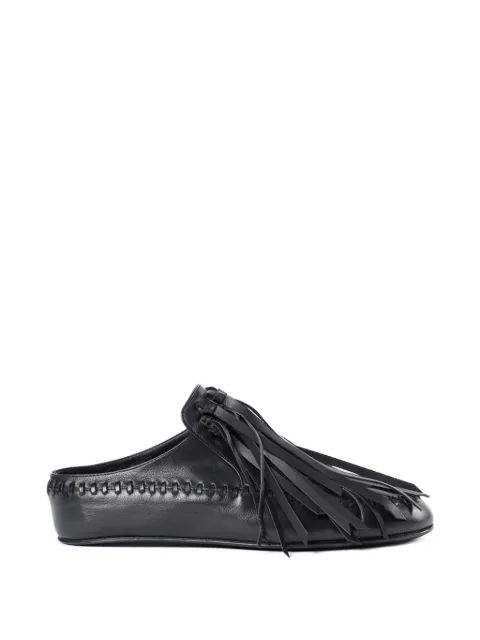 Ann Demeulemeester fringe soft loafers