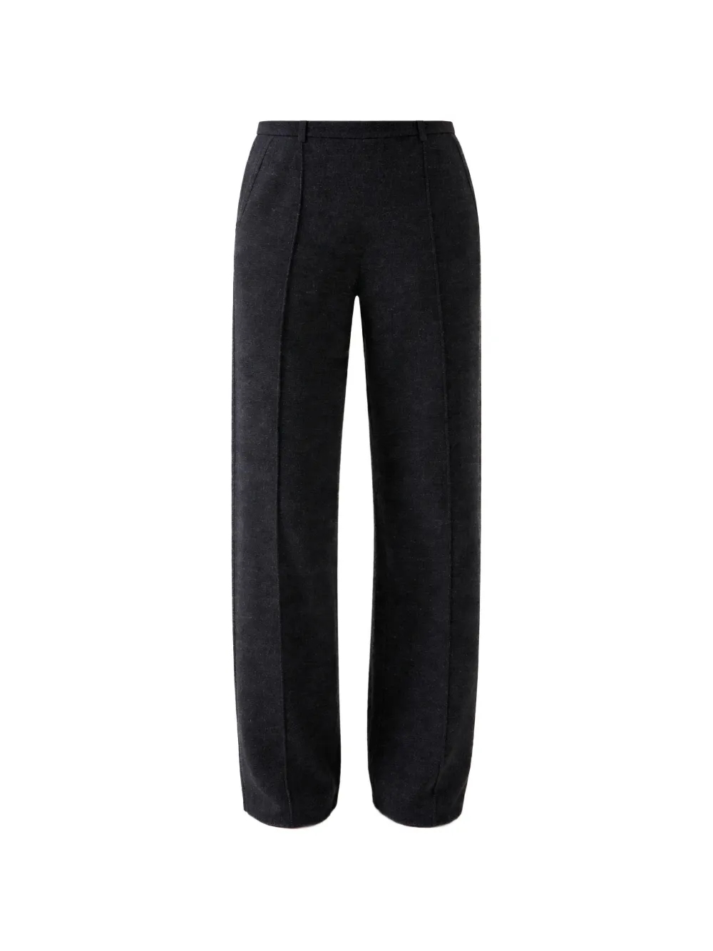 PATRICK ASSARAF Milano seam detail straight trousers - Nero