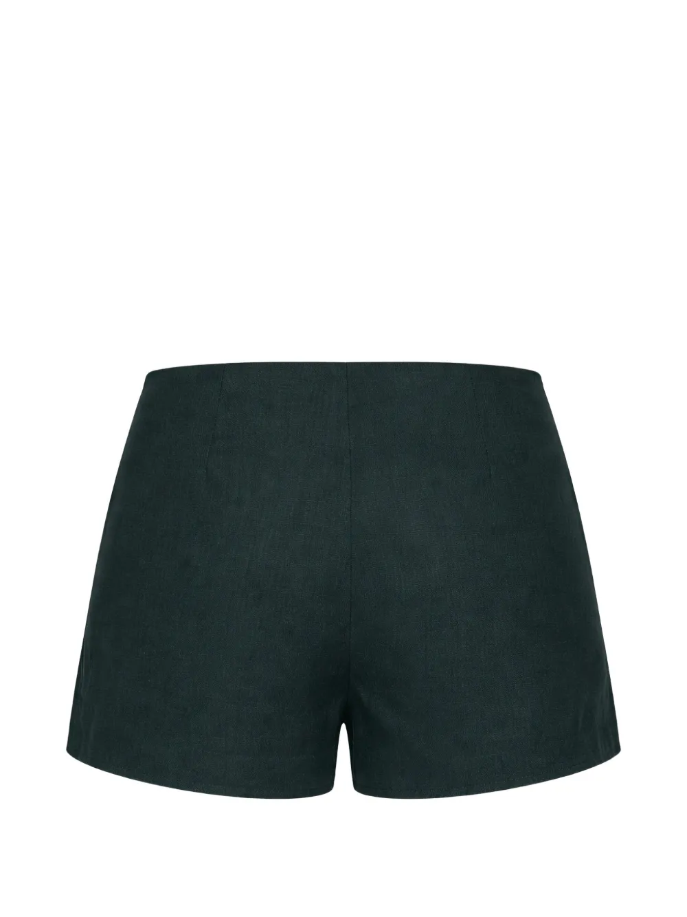  Reformation Mia Linen Skort - Green 
