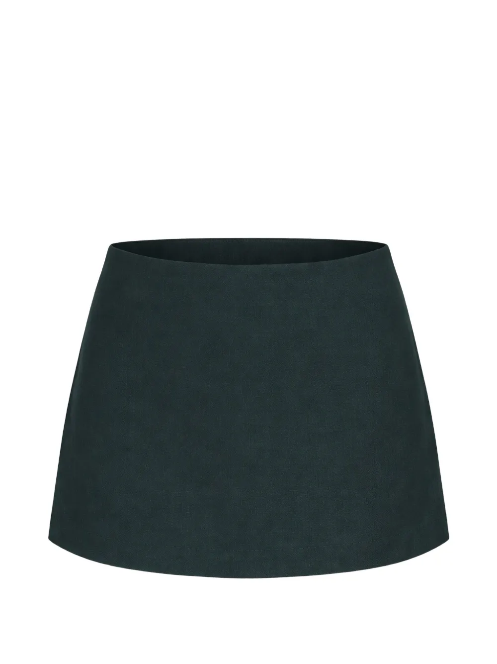Reformation Mia linen skort - Verde