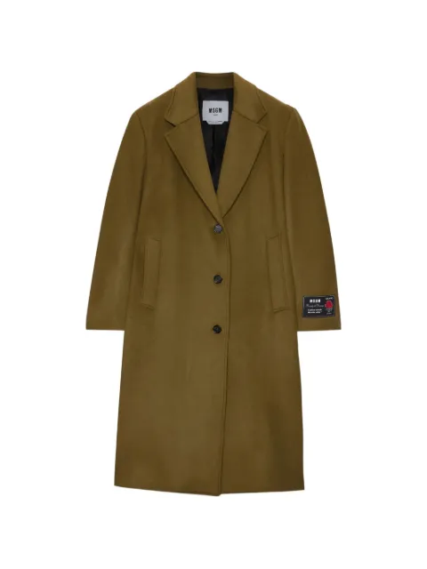 MSGM single-breasted coat