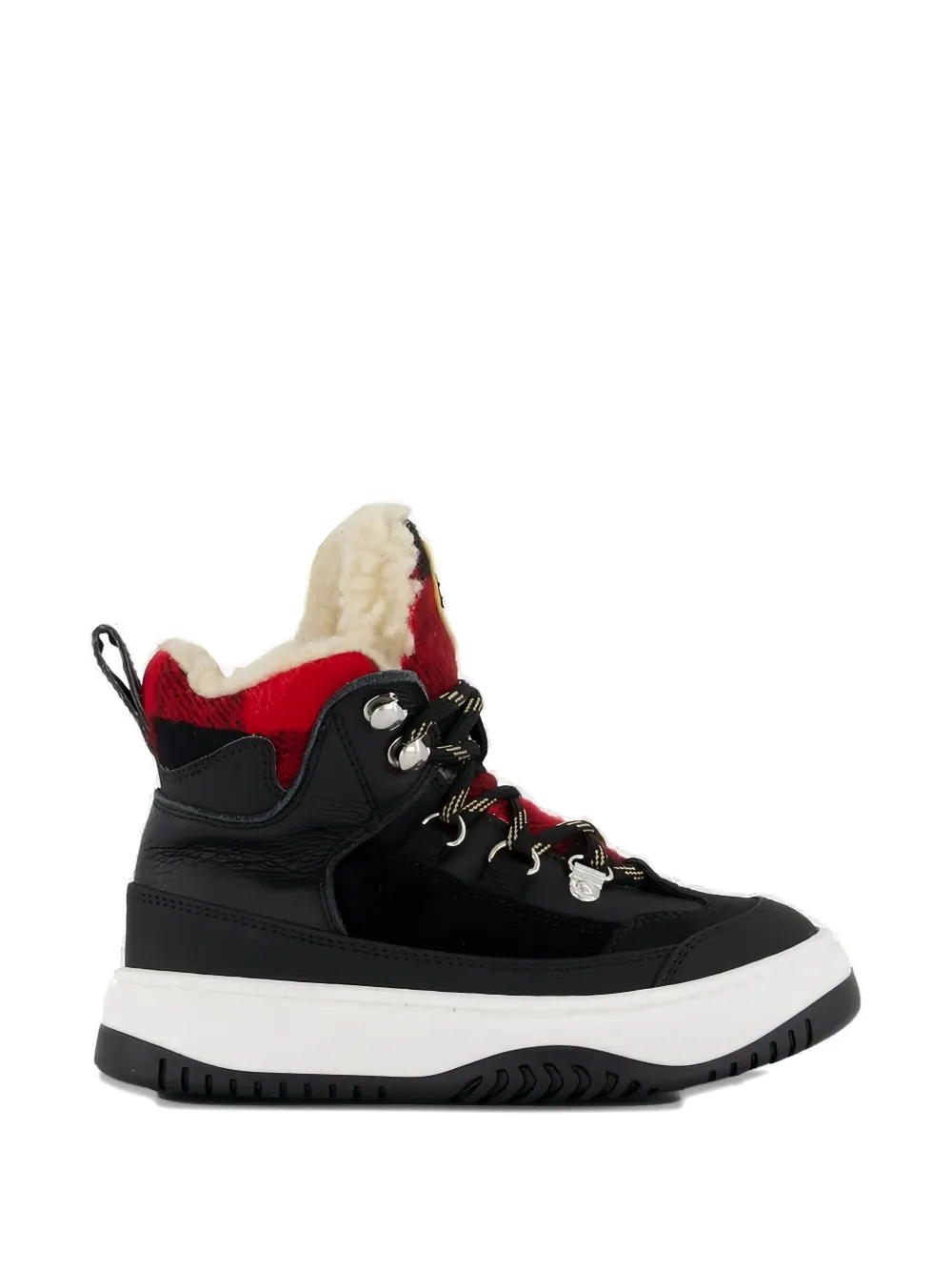 Dsquared2 Kids' Lace-up Ankle Boots In Black