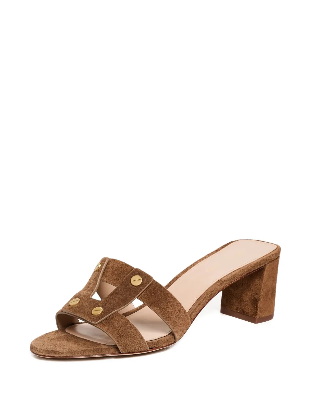 Veronica Beard studded heeled sandals Bruin