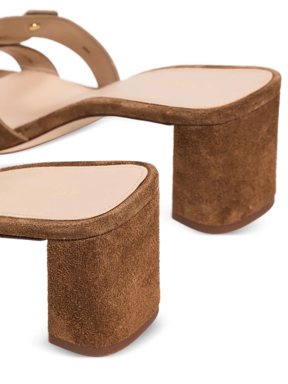 Veronica Beard studded heeled sandals Bruin