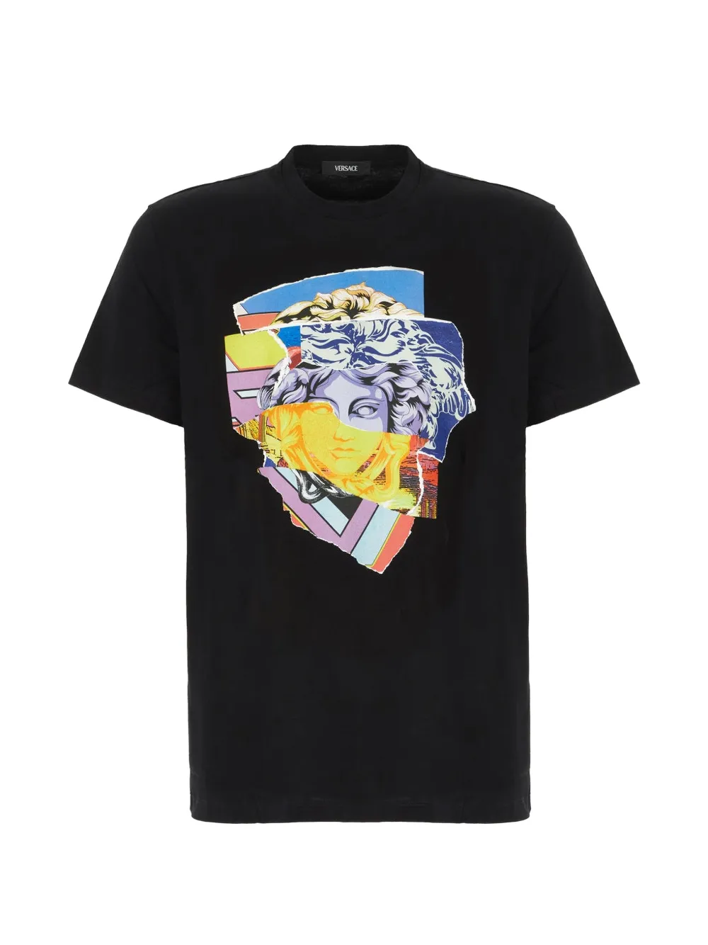 Versace graphic-print T-shirt - Nero
