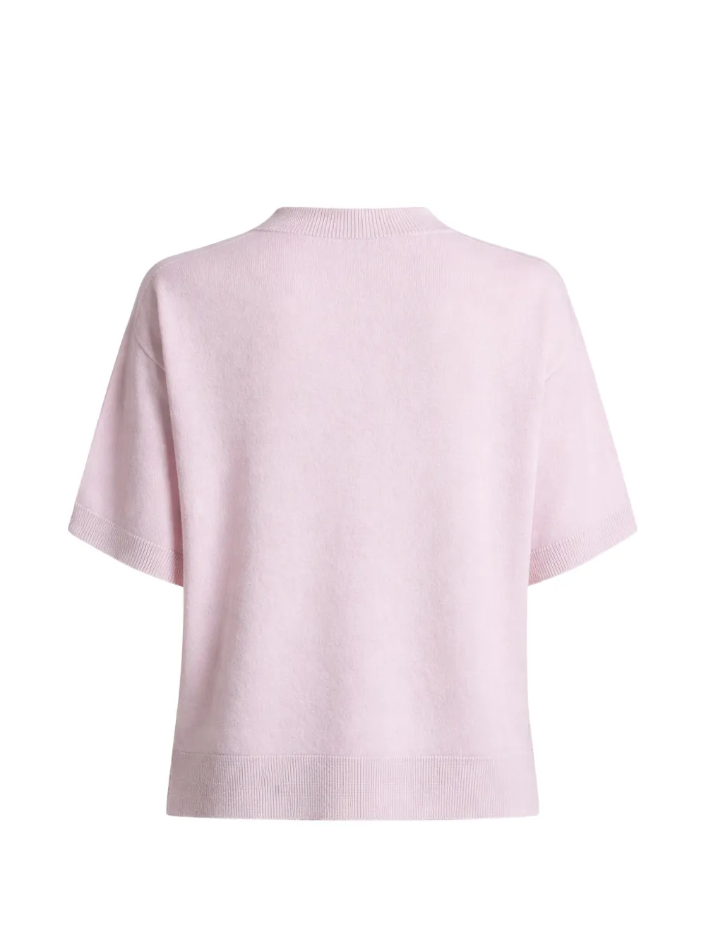 Chest-Pocket Knitted T-Shirt