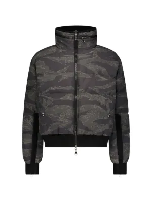 VETEMENTS Quilted Hooded Bomber Jacket | Black | FARFETCH AU