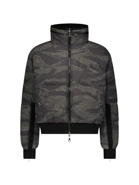 Mostly Heard Rarely Seen reversible camo puffer jacket