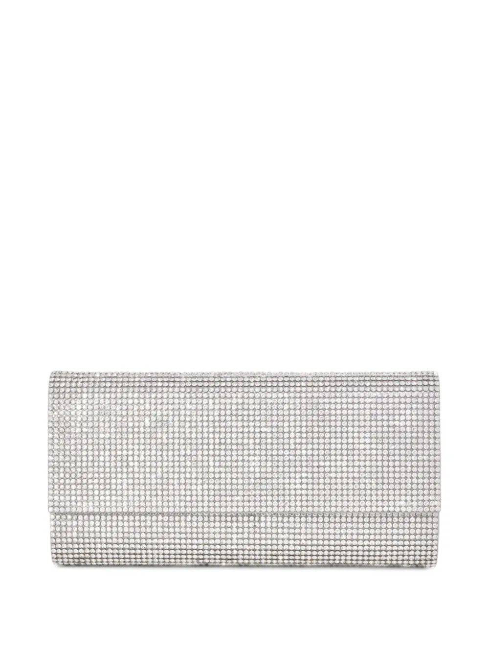 Judith Leiber embellished clutch bag - Argento