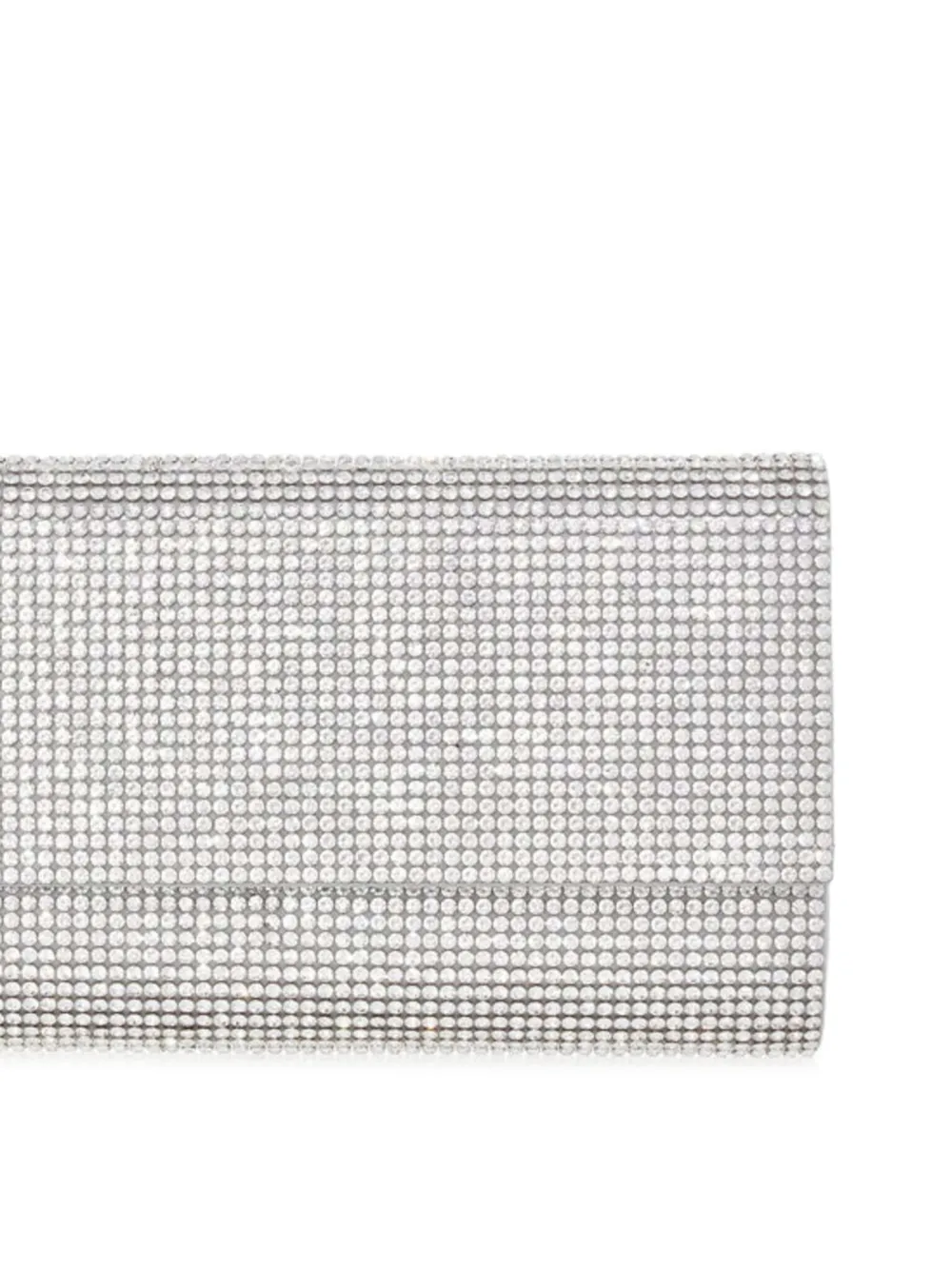  Judith Leiber Embellished Clutch Bag - Silver 
