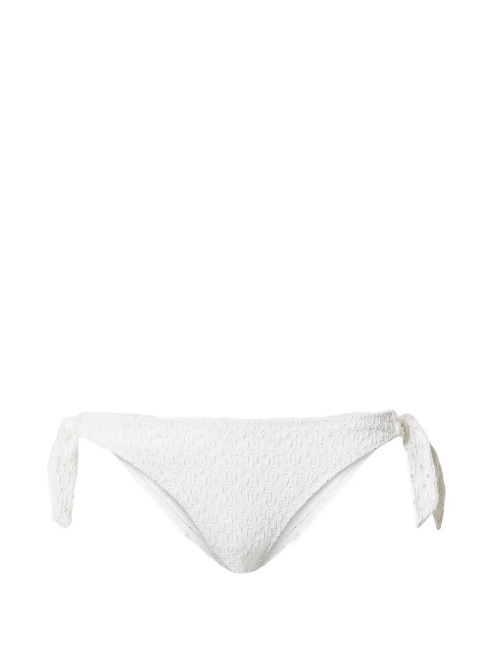 TWINSET broderie anglaise bikini thong - Bianco