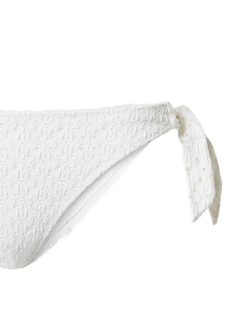  Twinset Broderie Anglaise Bikini Thong - White 