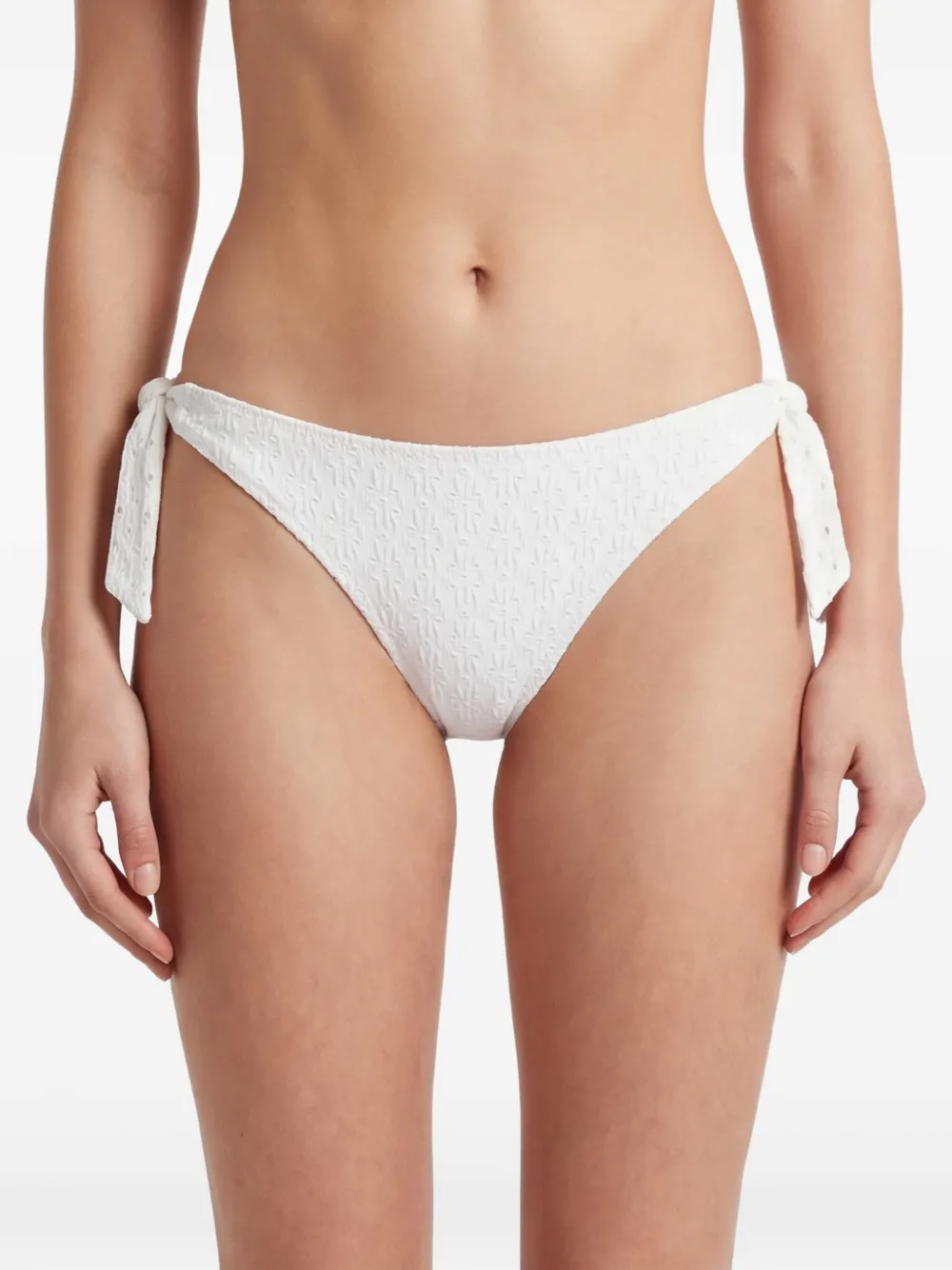 TWINSET Broderie anglaise bikinislip Wit
