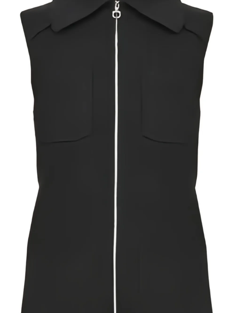 Ferragamo Playsuits met opgestikte zak Zwart