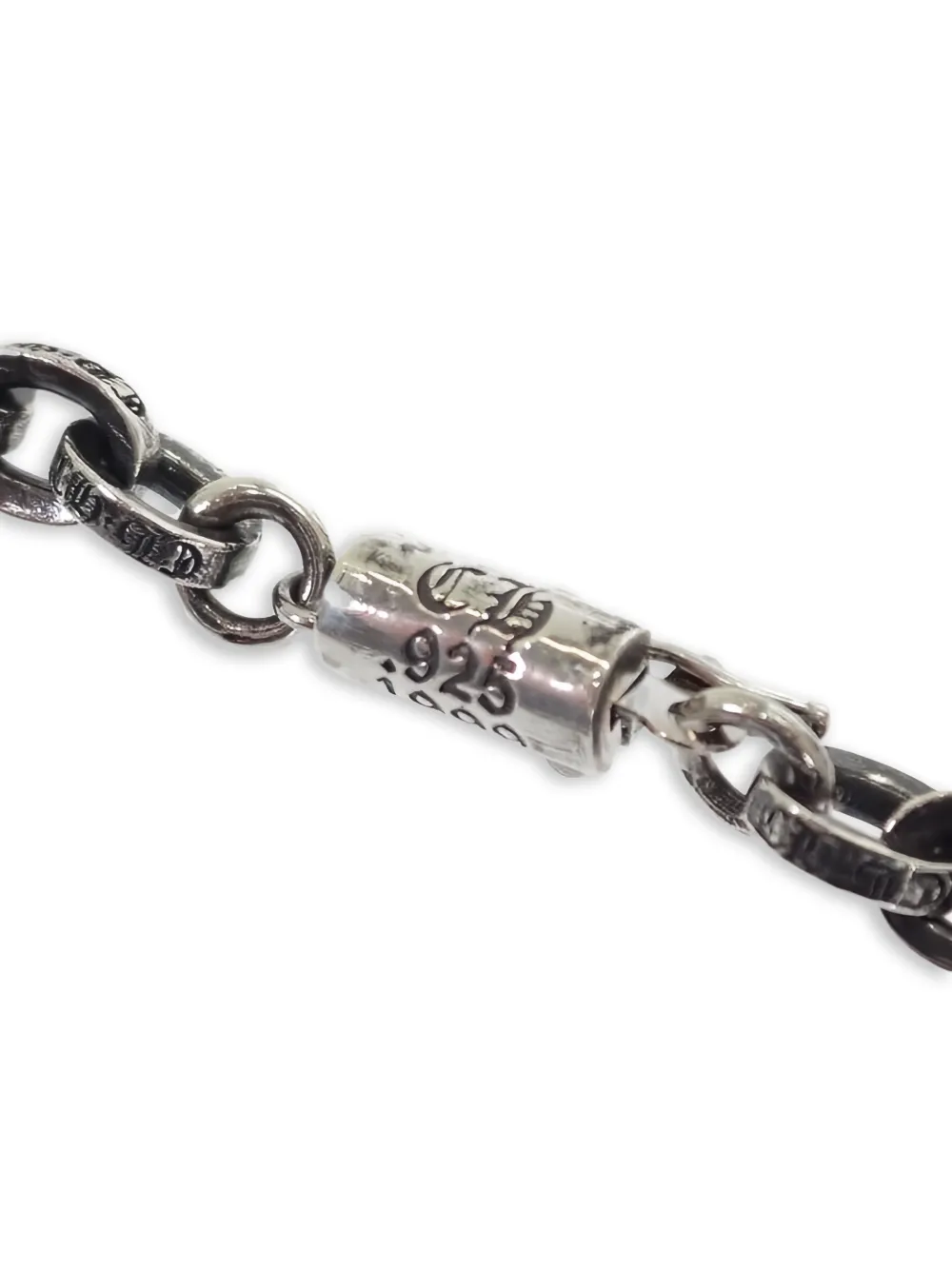 Chrome Hearts Engraved link-chain Necklace | Silver | FARFETCH
