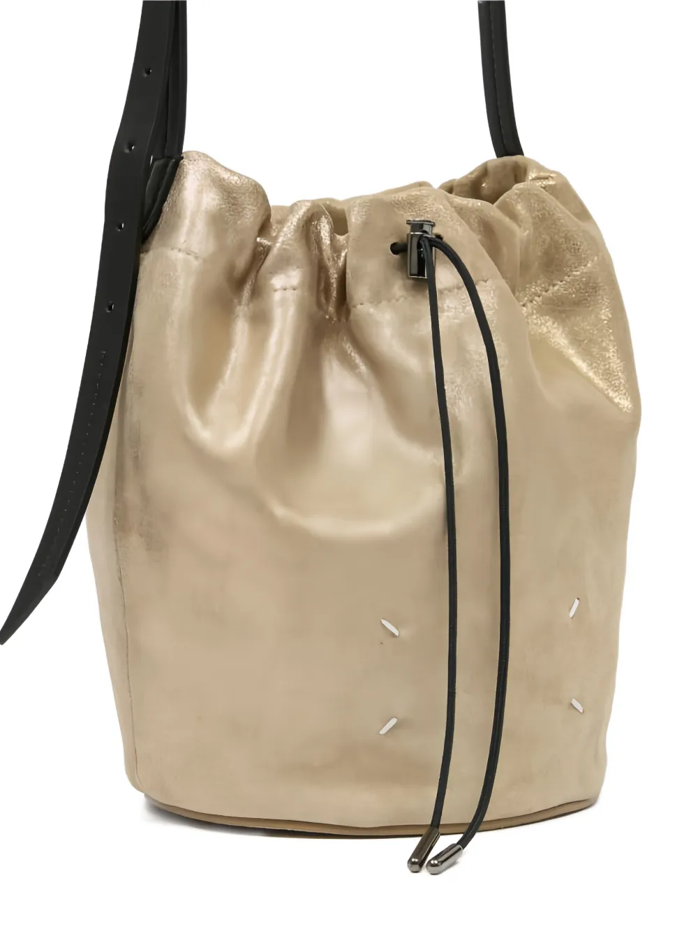 Maison Margiela Bucket-tas met trekkoord Beige