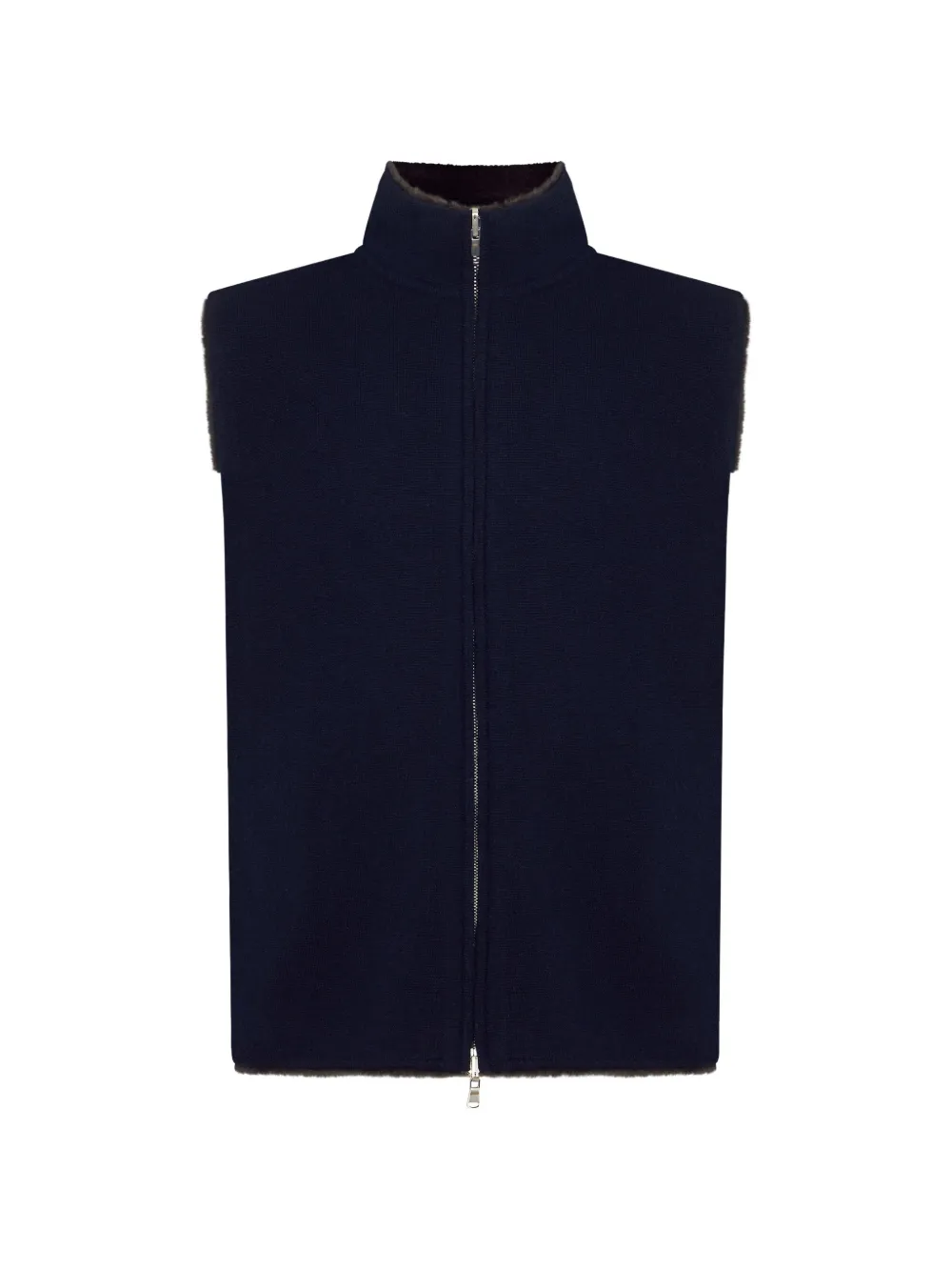 N.Peal Shaftesbury cashmere gilet - Blue