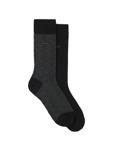 BOSS mini-pattern socks