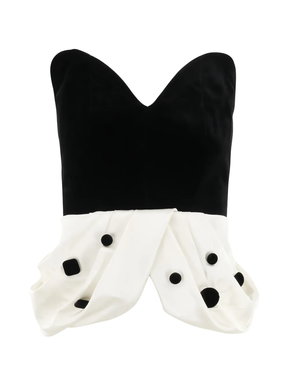 Hellessy polka-dot dean blouse - Nero