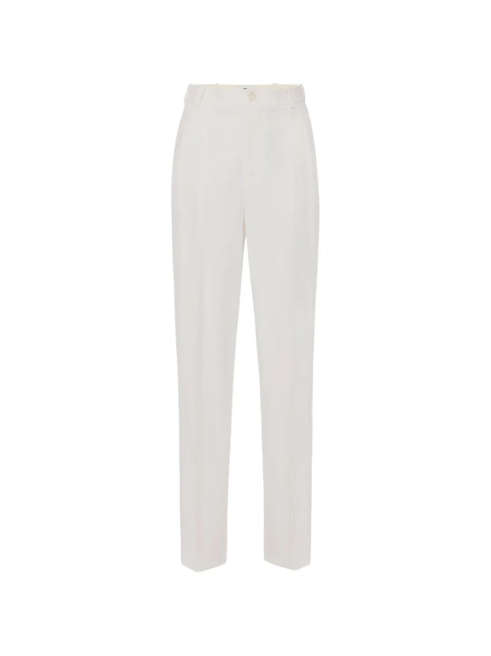 Elisabetta Franchi darts gabardine trousers - Bianco