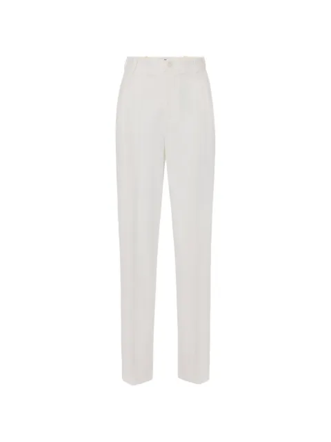 Elisabetta Franchi byxor i gabardin med kil