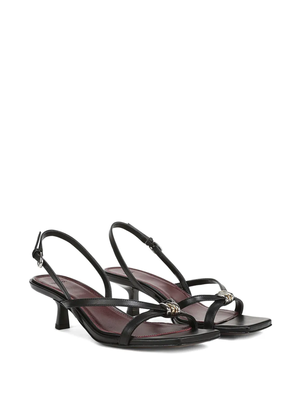 Vince Tali slingback sandals Zwart