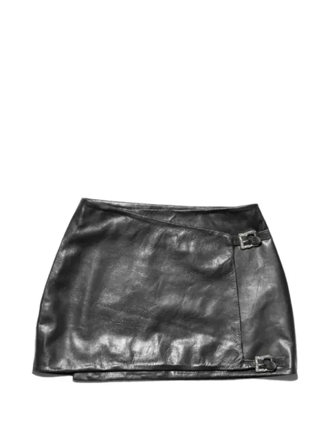 Enfants Riches Déprimés side buckle mini skirt