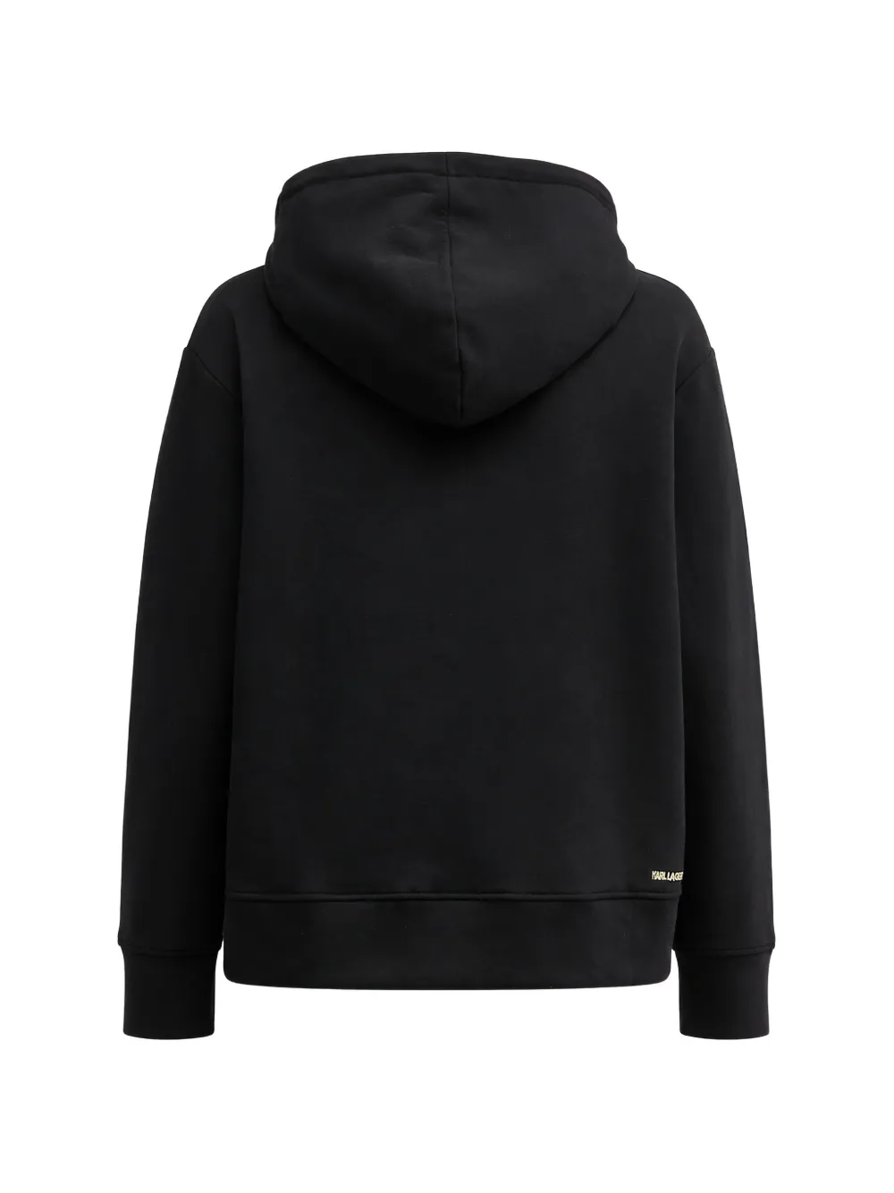 Karl Lagerfeld Hoodie met studs Zwart