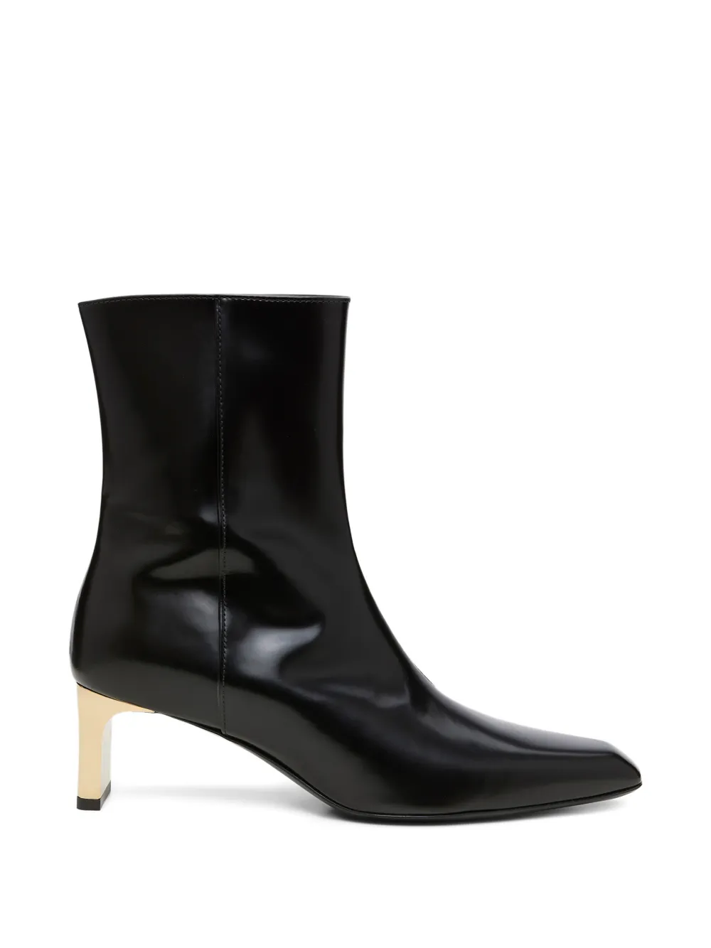 Dorothee Schumacher Enkellaarzen met puntige neus en hak Zwart