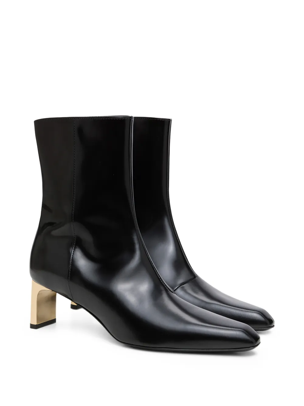 Dorothee Schumacher Enkellaarzen met puntige neus en hak Zwart