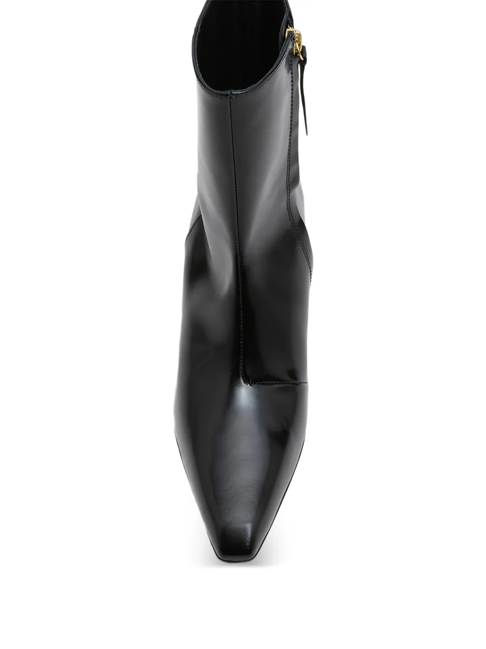 Dorothee Schumacher Enkellaarzen met puntige neus en hak Zwart