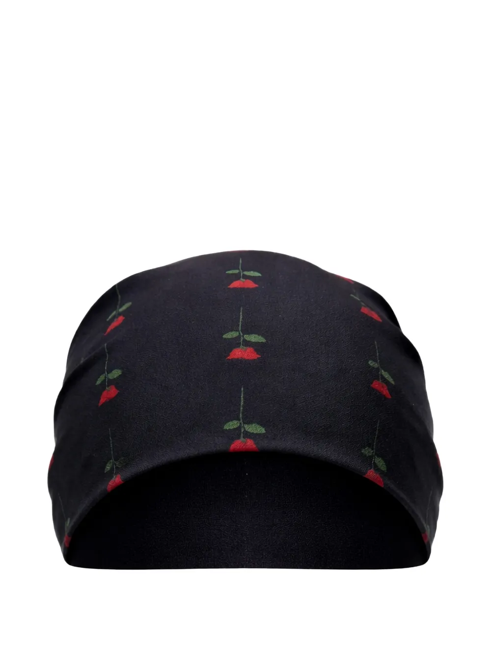 Osklen rose print scarf - Nero