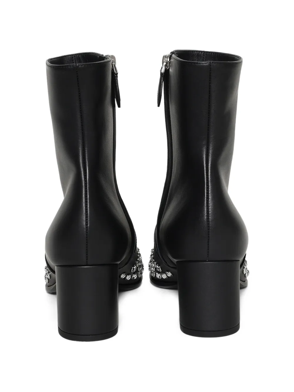 Embellished Heeled Boots