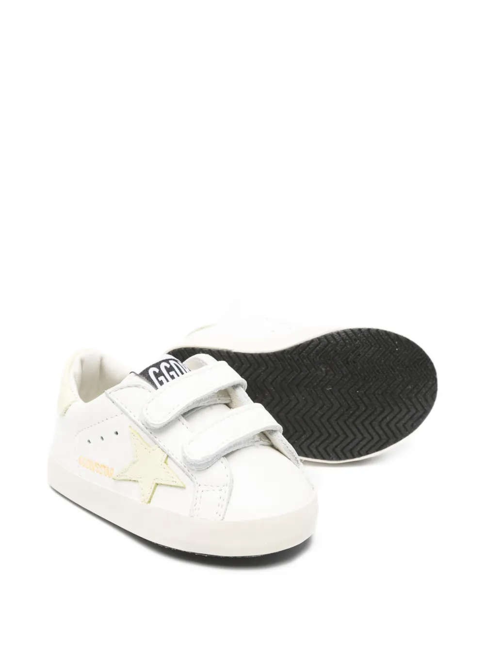 Golden Goose Kids Baby School sneakers Wit
