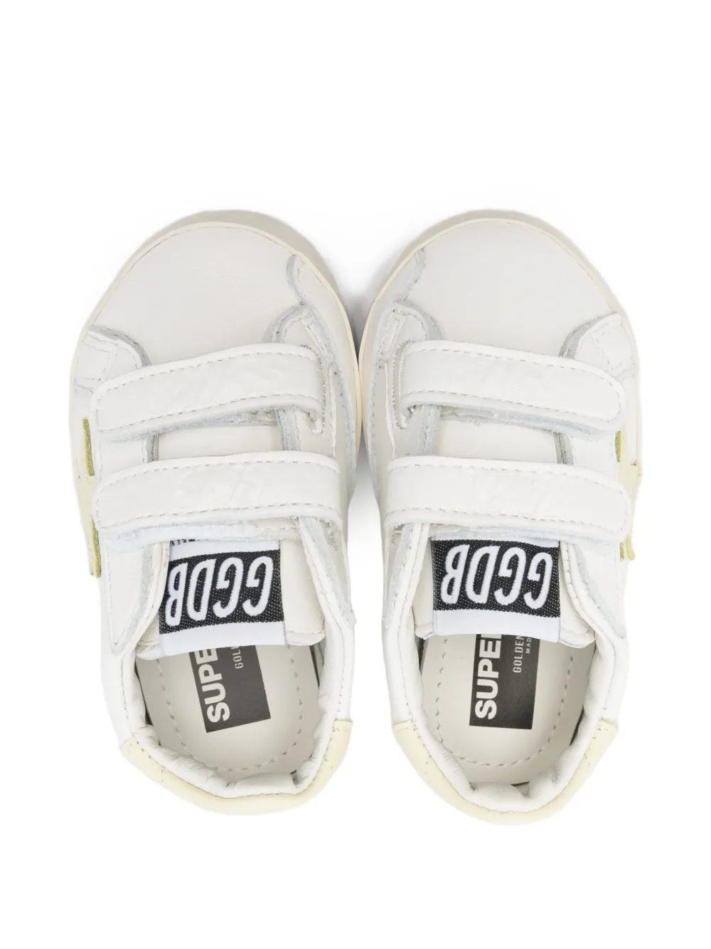 Golden Goose Kids Baby School sneakers Wit