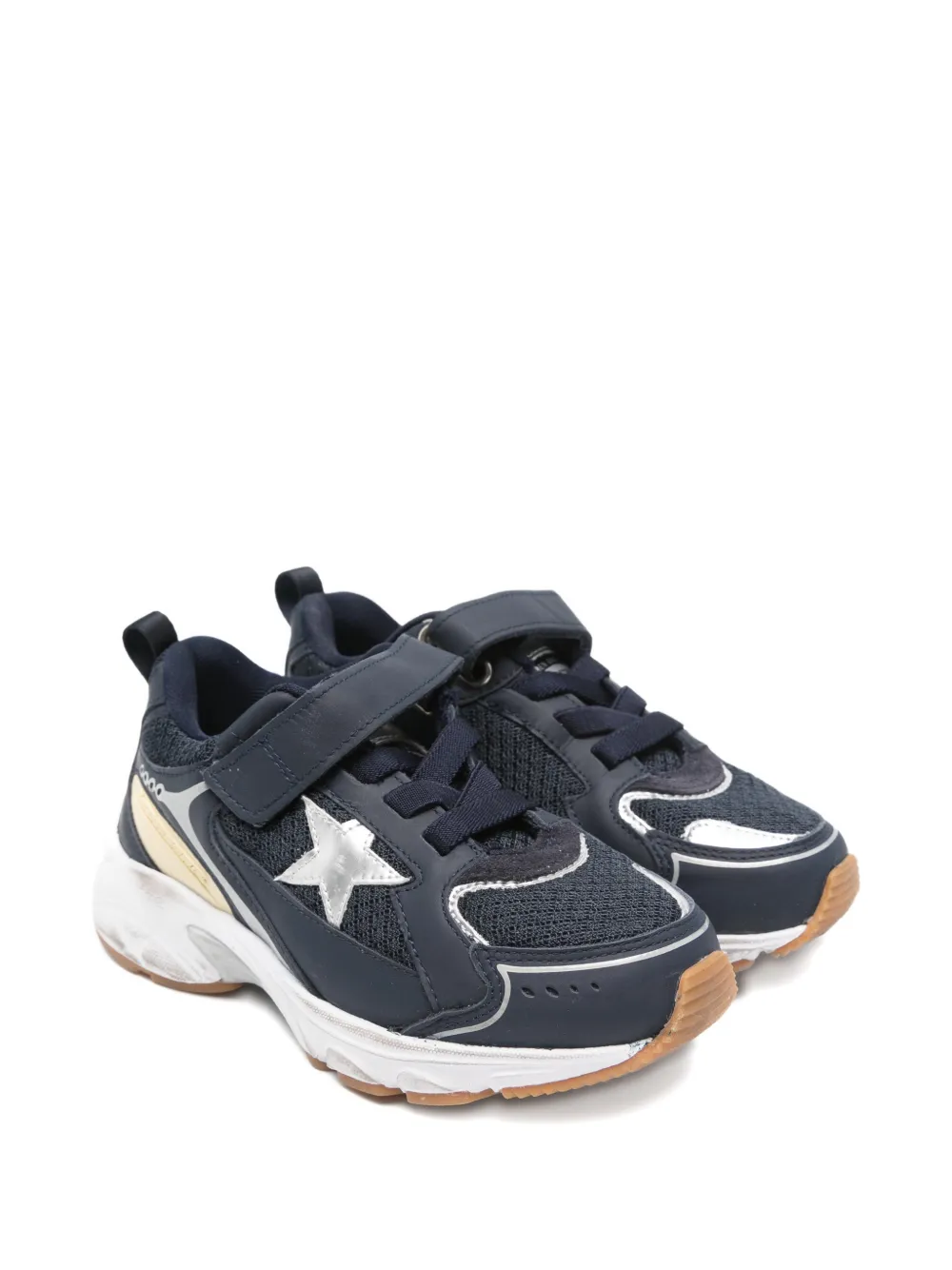 Golden Goose Kids Lightstar sneakers - Blu